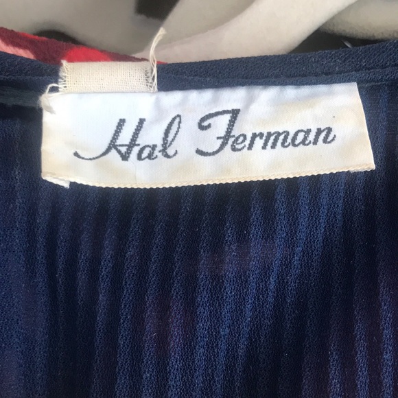 Blue Vintage Cocktail Dress - Picture 2 of 4